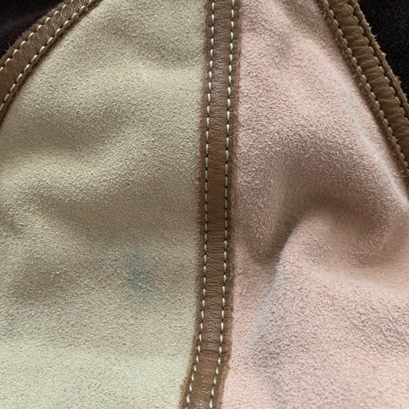 Juicy Couture suede purse with leather handles - Picture 6 of 8